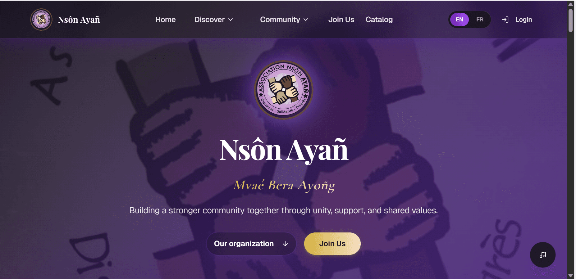 Nsôn Ayañ - Plateforme communautaire